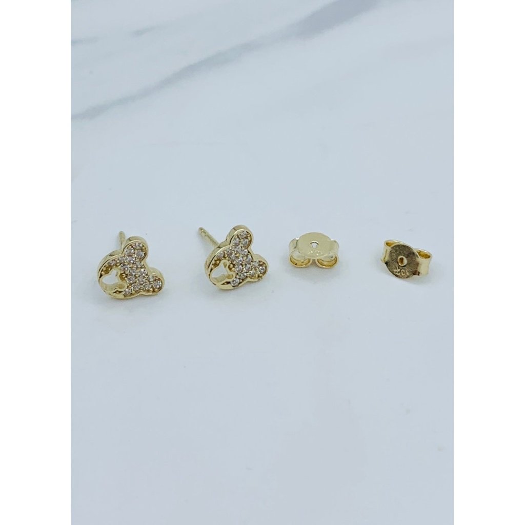 10k Solid Gold Stud Earrings